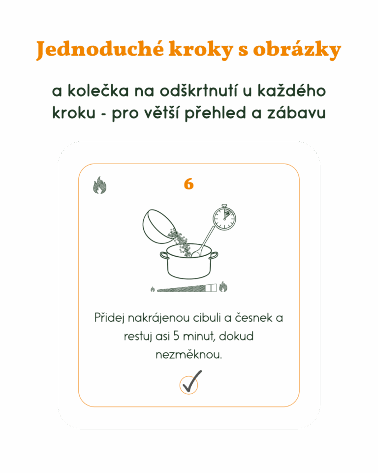 Jednoduché kroky s obrázky