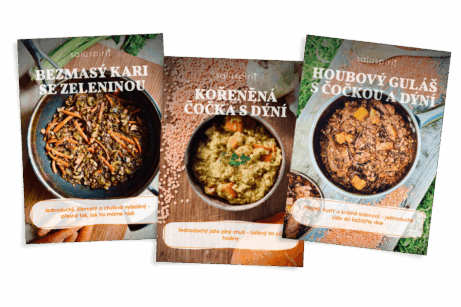Náhled tří bezmasých receptů